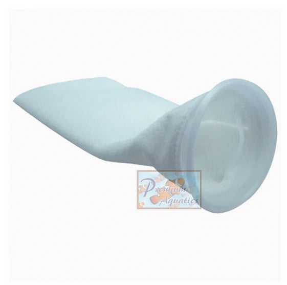 Premium Aquatics 200 Micron Felt Filter Sock - 4” x 8”