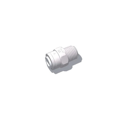 Mur-lok® Fittings - Male NPTF Connectors, 1/4" Murlock, 1/4" Male Thread NPTF