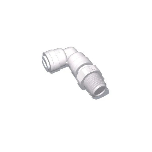 Mur-lok Fittings - Swivel NPTF 90 degree Elbow - 1/2 inch Push Connect by 1/2 inch Male NPTF