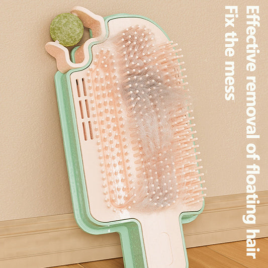 New Ice Cream Shape Cat Rubbing Itch Artifacts Corner Hair Rubbers Cat Self Hi Toys Mint Ball Feather Pet Cat Toys Pet Supplies