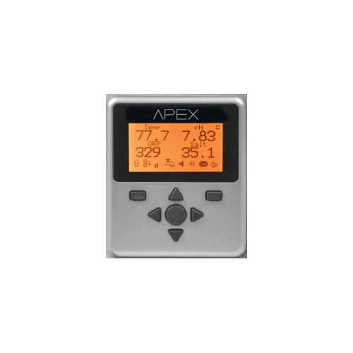 Neptune Apex Display Module - Silver with orange LCD