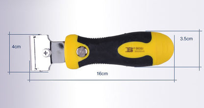 Telescopic Terrarium Glass Scraper & Deep-Cleaning Tool