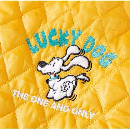For Autumn And Winter, Large Dog Breeds Such As Golden Retrievers, English Quilted Cotton Jackets, Large Dog Cotton-padded Vests, And Warm Pet Clothes For Samoyeds