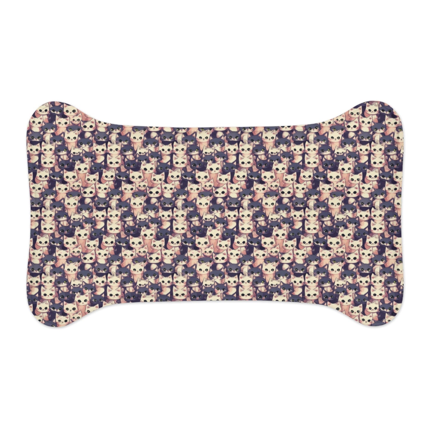 Endless Kittens in Pastel Parade - Pet Feeding Mat Pet Ze