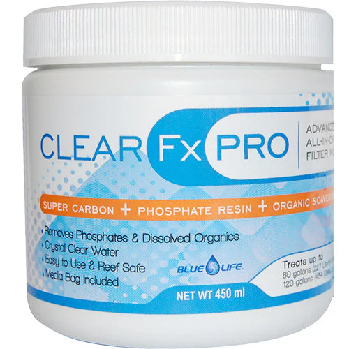 Blue Life USA CLEAR FX PRO All-in-one Filtration Media