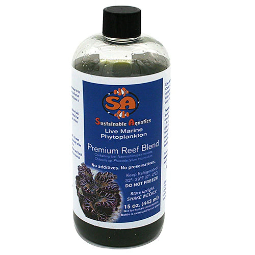 Sustainable Aquatic's (DT'S) Premium Reef Blend Live Phytoplankton 15 OZ - *see shipping info*