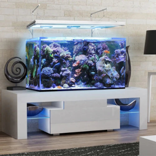 Aquatic Light Fixture Hanger - 10 Lb Max, T5 Hybrid/Universal WHITE (single bracket)