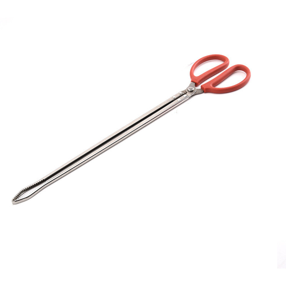Stainless Steel Scissor-Grip Reptile Feeding Tongs