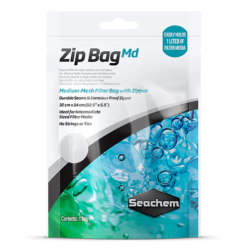 Seachem Zip Bag - Small, Medium, Large
