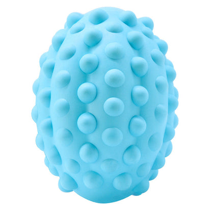 Pet Toy Rubber Bump Rugby Vocal Resistance Bite Wear