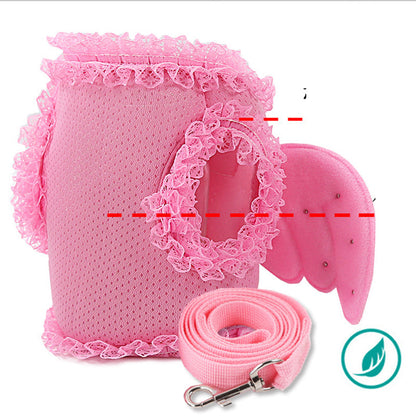 Pearl Angel Pet Chest Harness Traction Belt