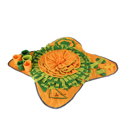 Household Dog Toy Flower Pet Smelling Pad