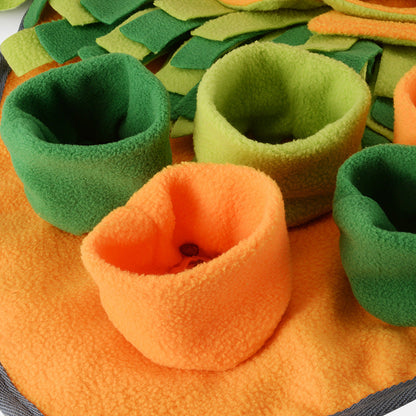 Household Dog Toy Flower Pet Smelling Pad
