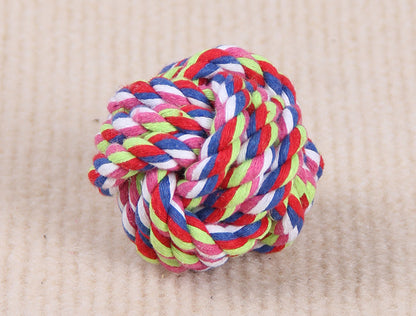 Toy Knot Molar Teeth Resistant Teeth Clean Teeth Knitting Ball Teddy Golden Retriever