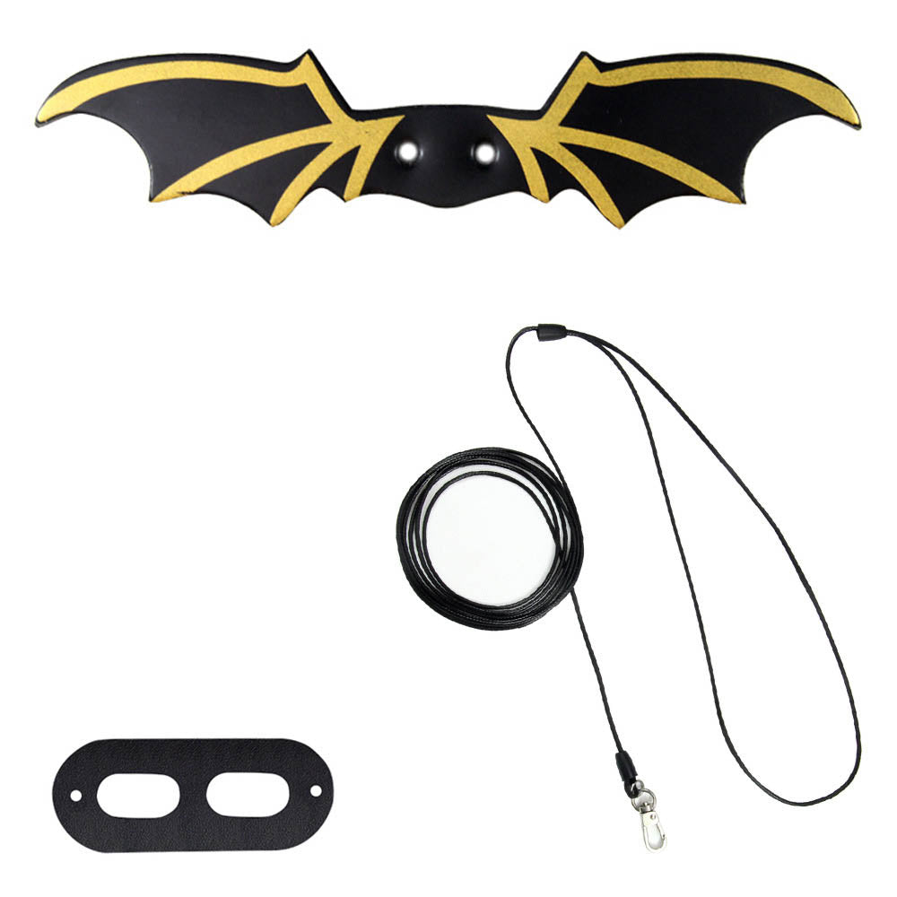 Adjustable Lizard Harness & Leash Set with Wings