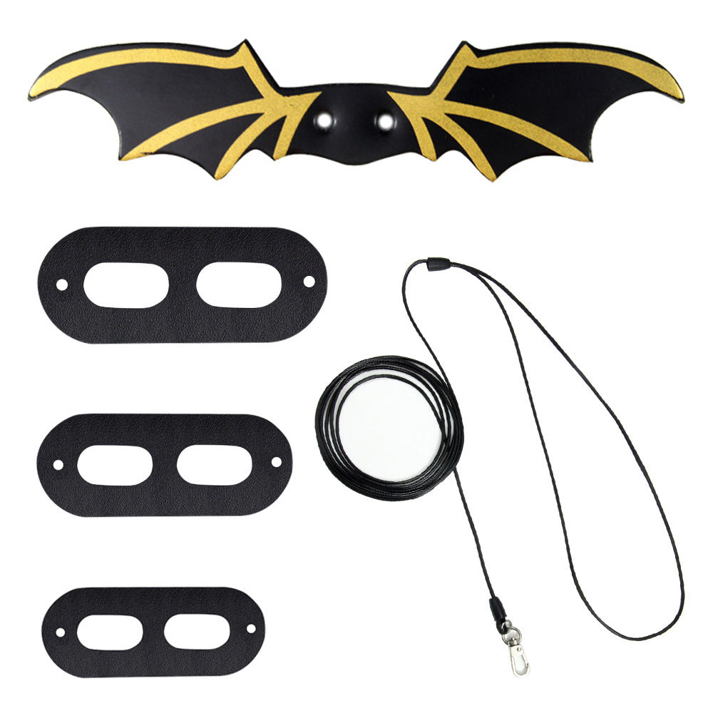 Adjustable Lizard Harness & Leash Set with Wings