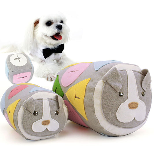 Pet food leakage toy pillow Sniff pillow