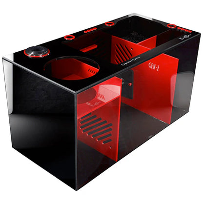 Bashsea 30x15x16 Ferrari Signature Series Sump - Black & Red