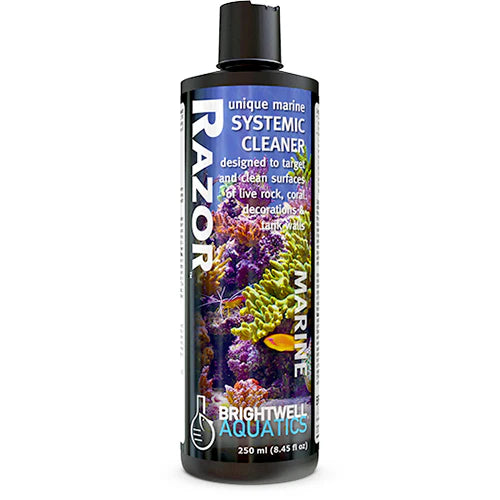 Brightwell Aquatics Razor Marine, Systemic Cleaner, coral safe