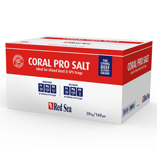 Red Sea Coral Pro Salt - 20.1 kg bag/160 gal (Box)