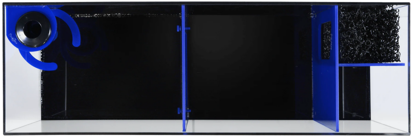 Bashsea 30x10x14 Bio-Fuge Sump - BLUE