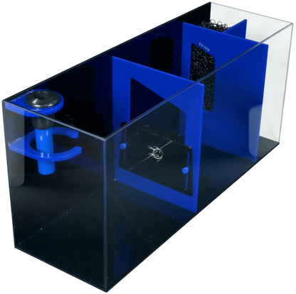 Bashsea 30x10x14 Bio-Fuge Sump - BLUE