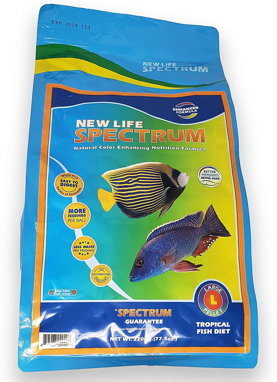 NEW LIFE SPECTRUM Large Sinking Pellet (3mm-3.5mm) 2200g