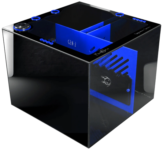 Bashsea 20x20x16" CUBE Signature Series Sump - BLUE