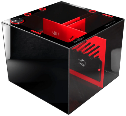 Bashsea 20x20x16 CUBE Ferrari Signature Series Sump - RED