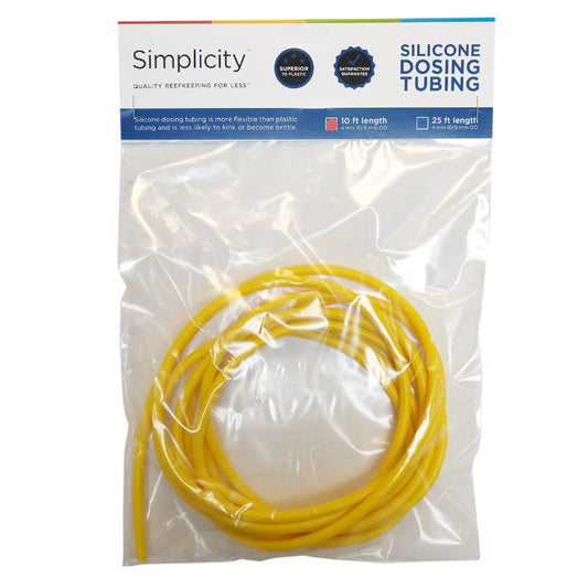 Simplicity Heavy-Duty Silicone Dosing Pump Tubing - 10 Feet