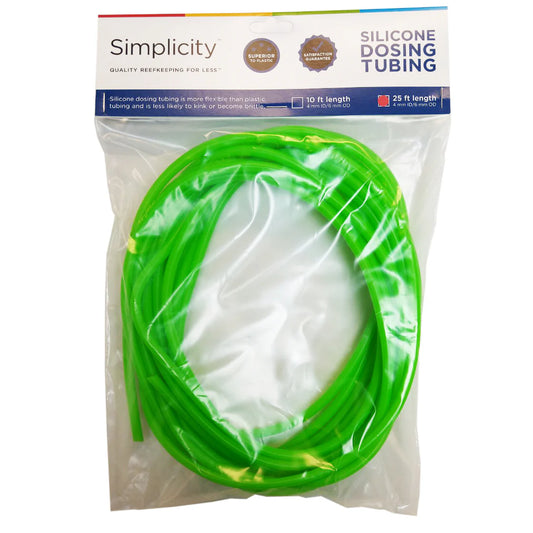 Simplicity Heavy-Duty Silicone Dosing Pump Tubing - 25 Feet