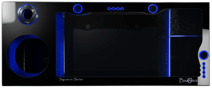 Bashsea 36x15x16" Royal Signature Series Sump - Black & BLUE