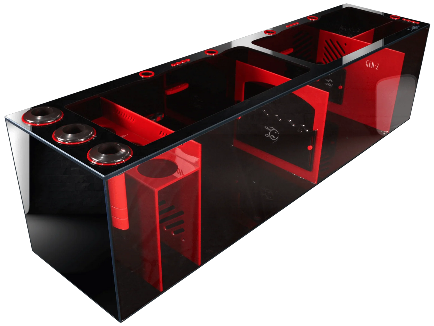 Bashsea 60x15x16" Ferrari Signature Series Sump - RED - Includes Freight