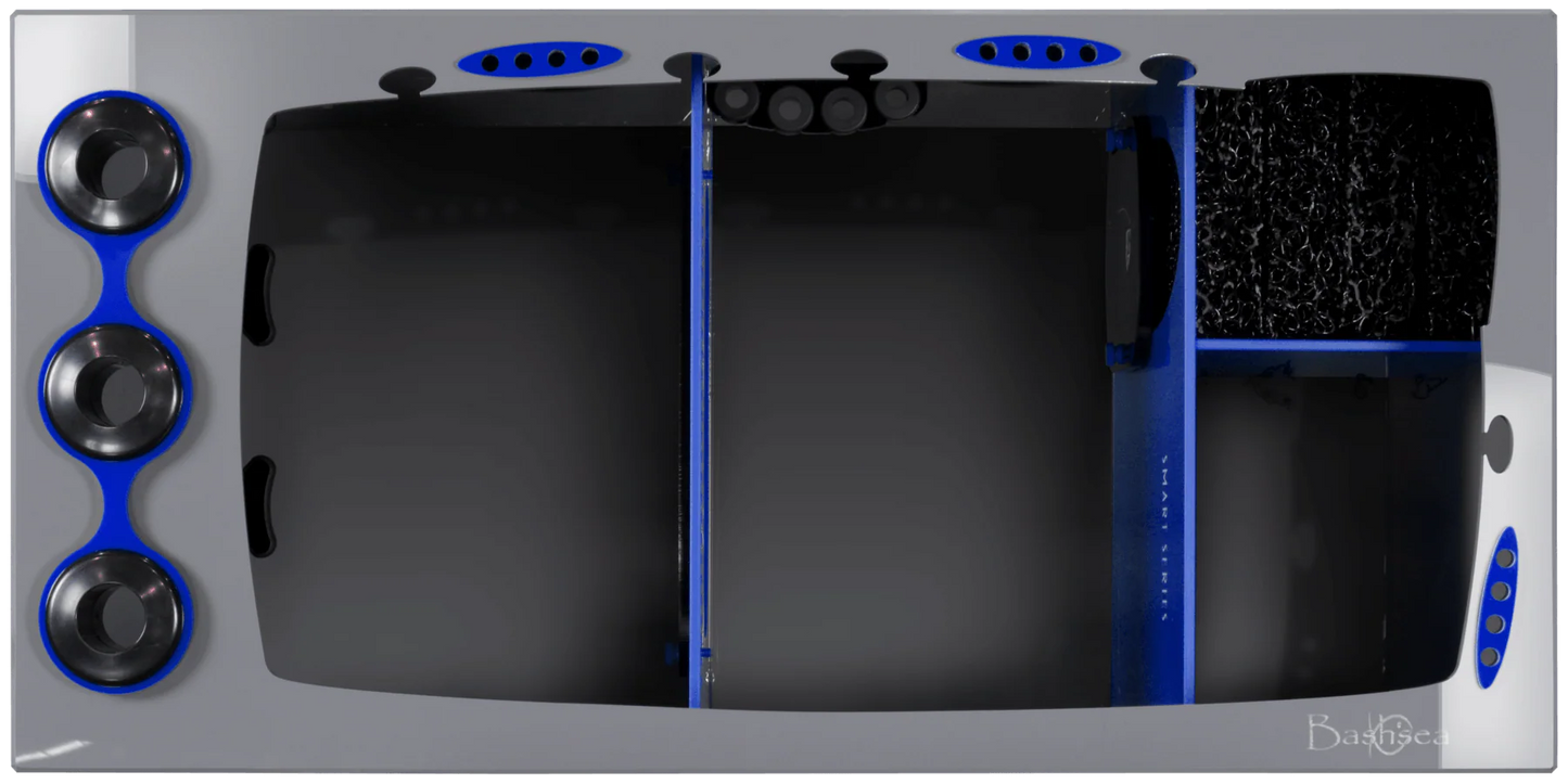 Bashsea Smart Series 30x15x16 Sump - BLUE