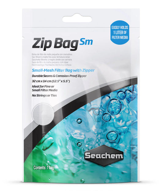 Seachem Zip Bag - Small, Medium, Large
