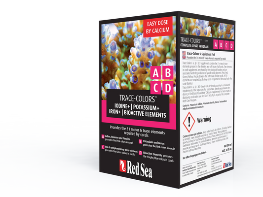 Red Sea Trace Colors ABCD 4-Pack (4@100ml)