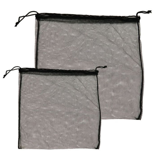 IceCap Black Drawstring Media Bag