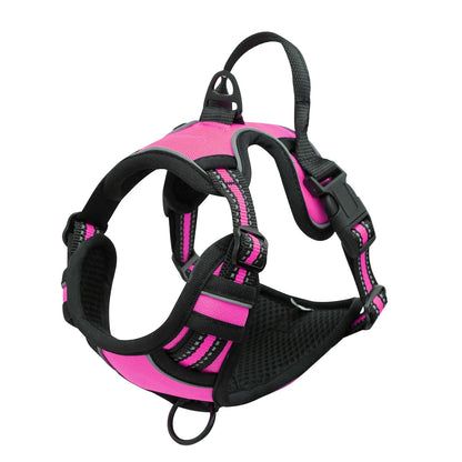 Vest-style Reflective And Breathable Chest-strap Leash