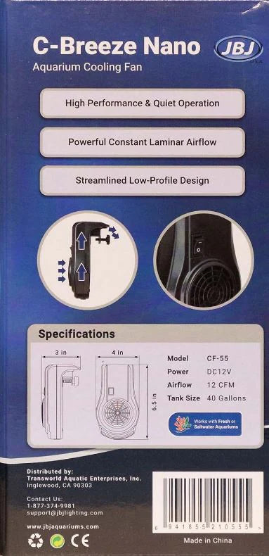 JBJ C-Breeze Cooling Fan - Up to 40g