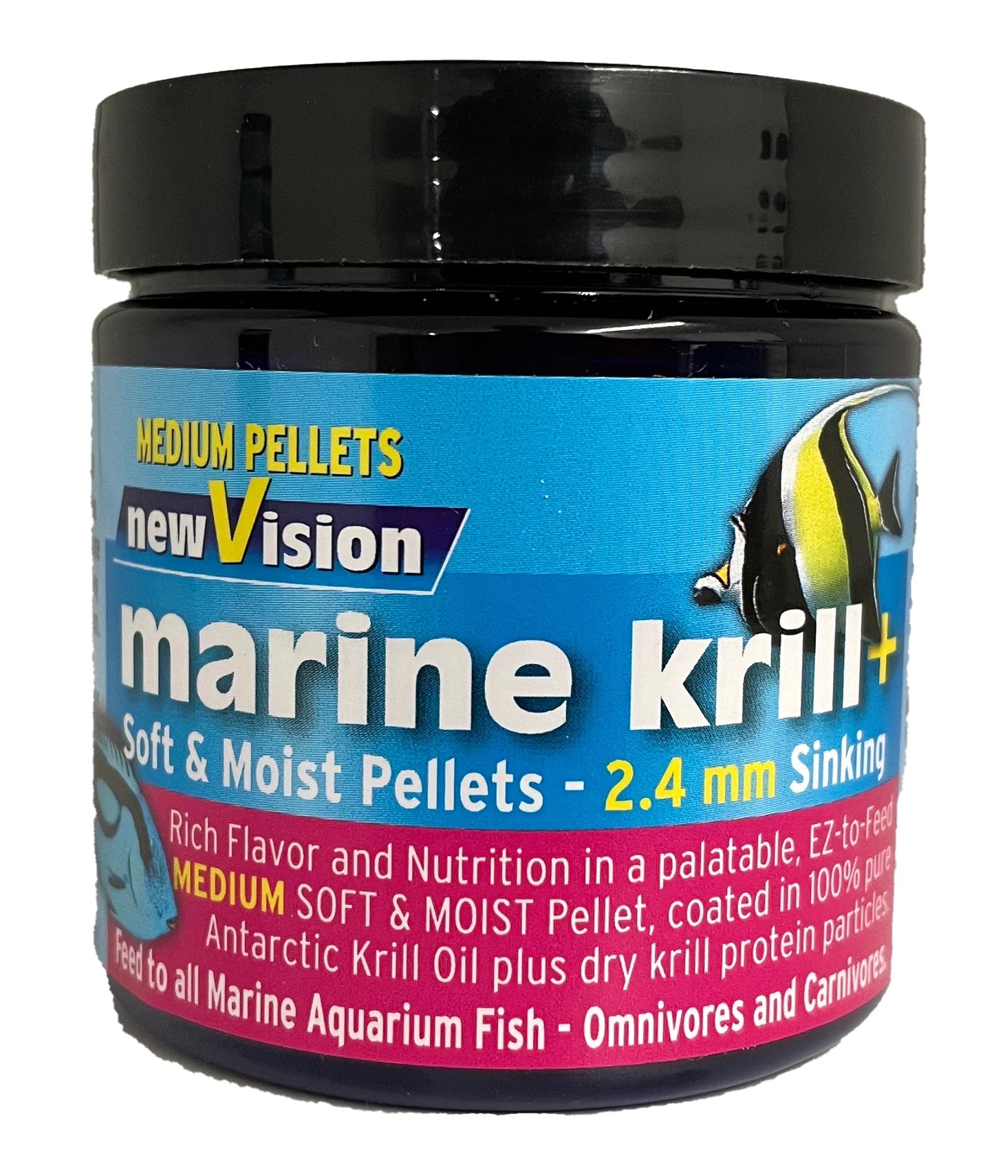 Marine Foods Krill+ Pellets 2.4mm - 2.8oz