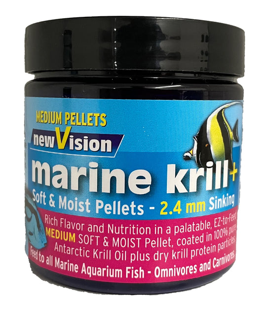 Marine Foods Krill+ Pellets 2.4mm - 2.8oz