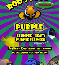 Rod's Food Seaweed 30gram - Purple Leafy Chunks
