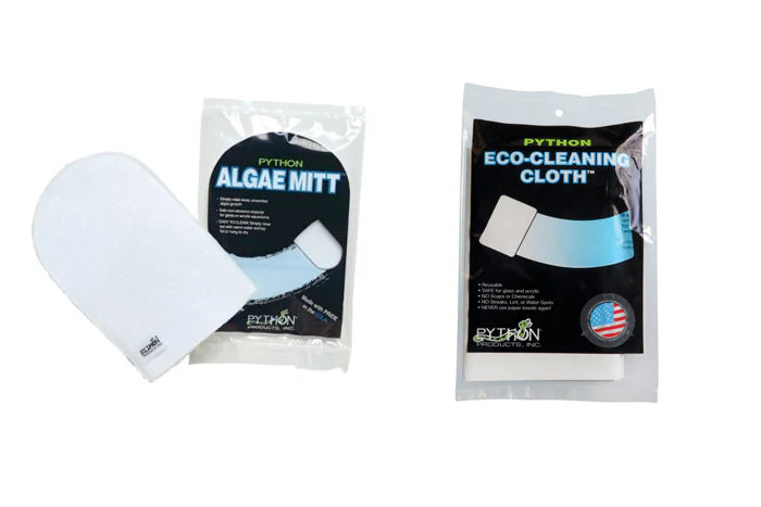 Python Products - Cleaning Combo Value Pack (Eco-Cleaning Cloth and Algae Mitt)