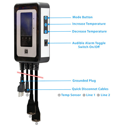 Innovative Marine AUQA GADGET - Helio Heater Universal Controller