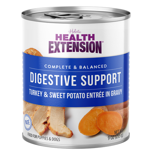 Digestive Support, Turkey & Sweet Potato Entrée in Gravy 9oz