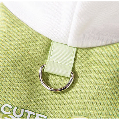 Autumn And Winter Dog Thin Fleece, Cool Style, Drawstring, Hooded, Cute Cartoon Hoodie, Small And Medium-sized Dog And Cat Pet Clothing