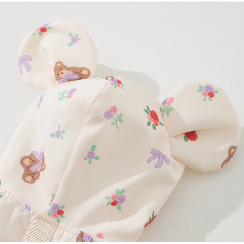 Cat Clothes, Bear Two-legged Cotton-padded Clothes For Kittens, With Fleece Added For Warmth In Autumn And Winter. Two-legged Small Dog Pet Clothing