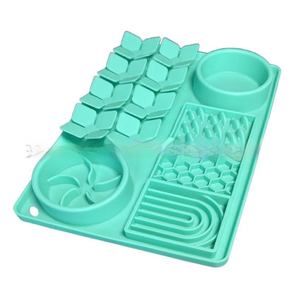 Pet Tableware Slow Food Suction Cup Slow Food Mat Dog Licking Mat