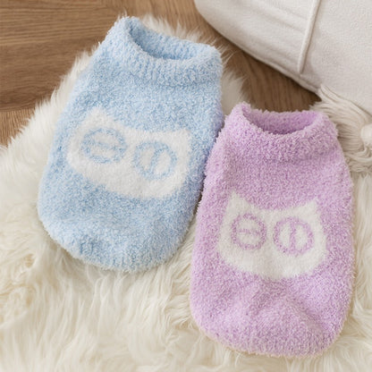 Cute Pet Sweaters, Warm Pullover For Winter, Suitable For Cats And Dogs.
