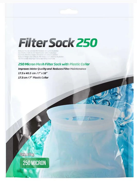 Seachem Filter Sock - 250 micron mesh 7x16